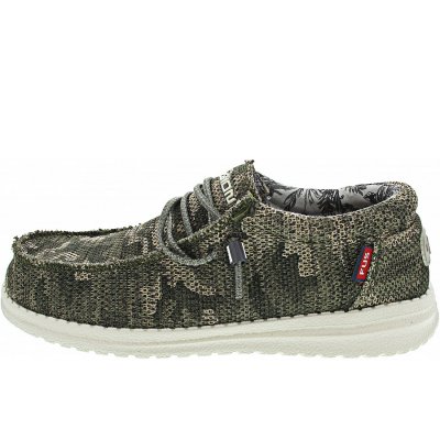 Fusion sportlicher Schnürer in camouflage