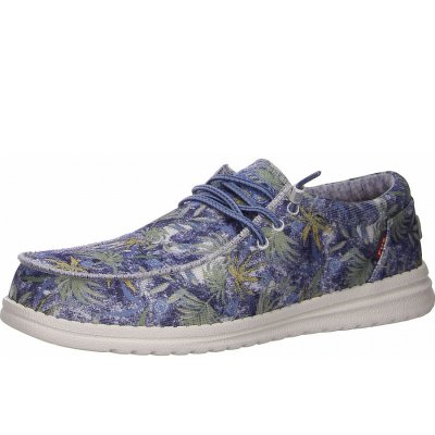 Fusion Slipper in blau kombi.