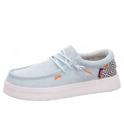 Fusion Leinenschuh in fine canvas aquamarine