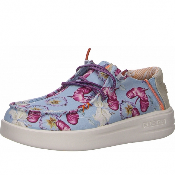 Fusion Sneaker in hellblau