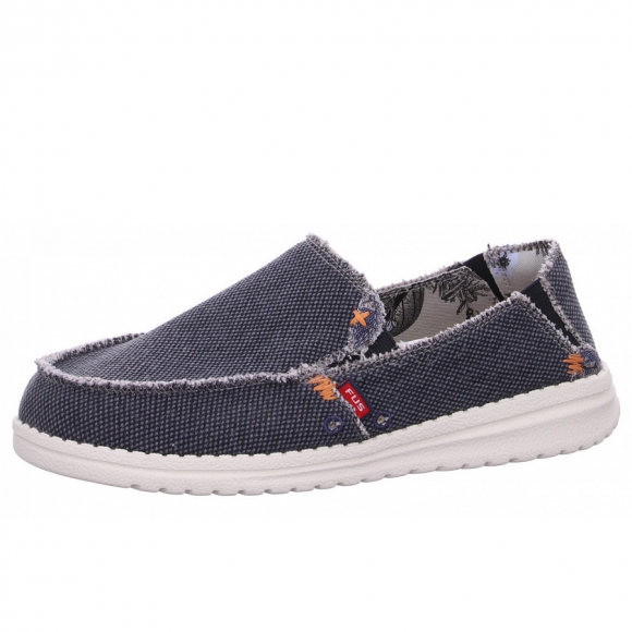 Fusion Slipper in jute navy