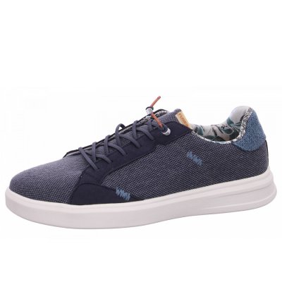 Fusion Leinenschuh in jute navy