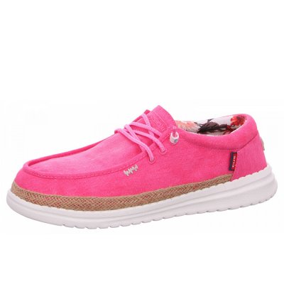 Fusion Slipper in washed canvas pink