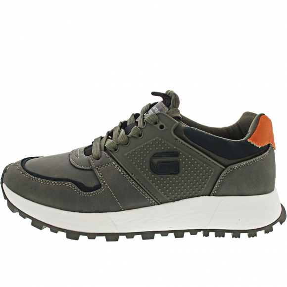 G-Star TheqRun Sneaker in olive G-Star TheqRun Sneaker in olive