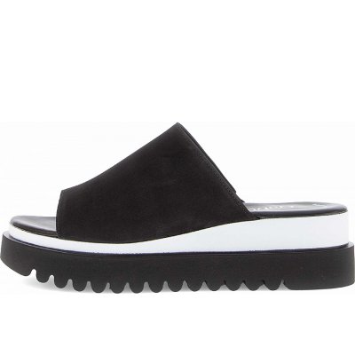 Gabor Pantolette in schwarz Gabor Pantolette in schwarz