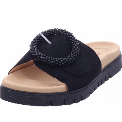 Gabor Pantolette in schwarz Gabor Pantolette in schwarz