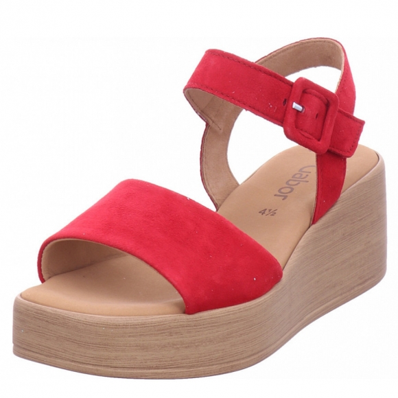 Gabor Sandalette in rot