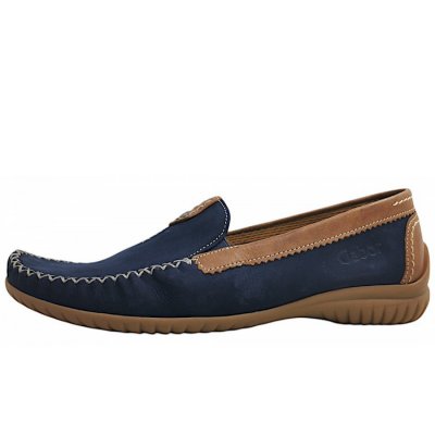 Gabor Comfort Mokassin in blue/new whisky