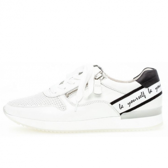 Gabor Sneaker in weiss/schwarz