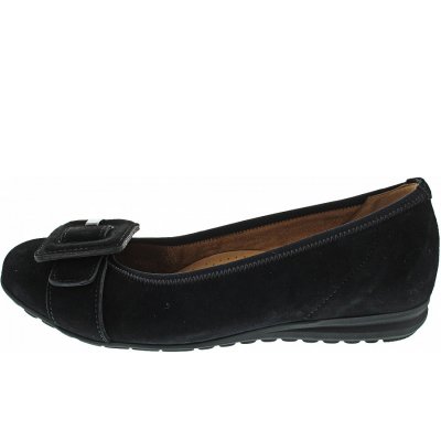 Gabor Comfort Ballerina in schwarz Gabor Comfort Ballerina in schwarz