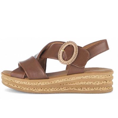 Gabor lammnappa Sandalette in braun