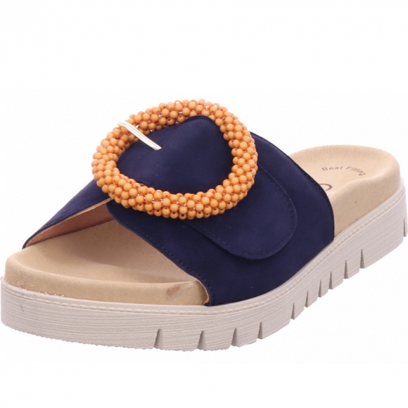 Gabor Pantolette in blau