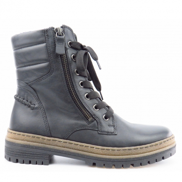 Gabor Reißverschluss Stiefelette in schwarz