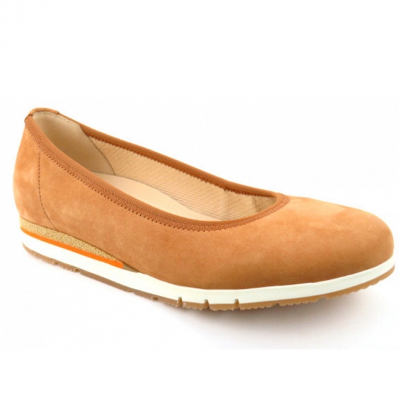 Gabor Nubuk cuoio Slipper in cuoio