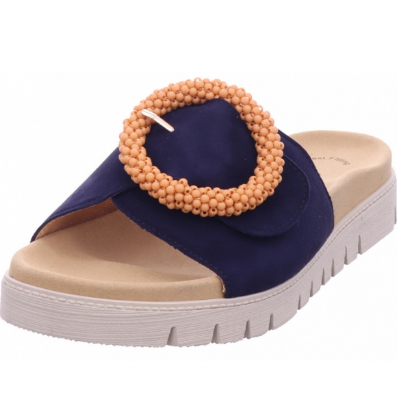Gabor Pantolette in blau