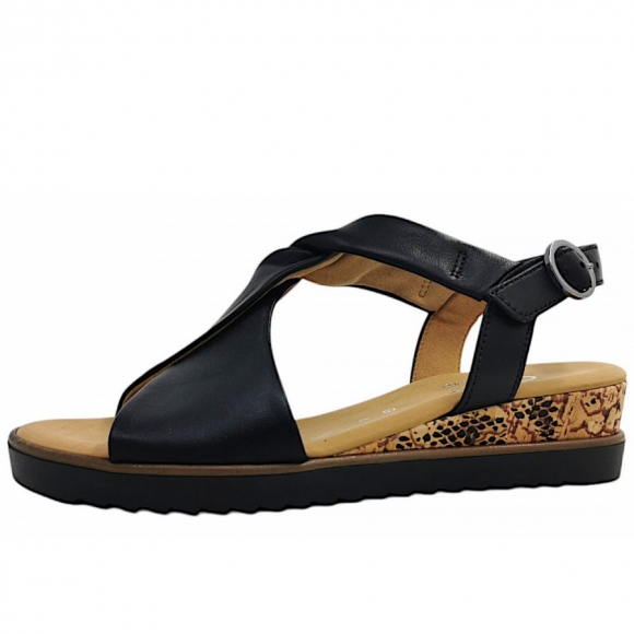 Gabor Comfort Sandale in schwarz