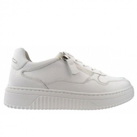 Gabor Comfort weiss argento ZIP Sneaker low in weiss/argento