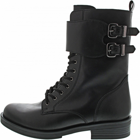 Gabor Schnürstiefel in schwarz (altsilber)