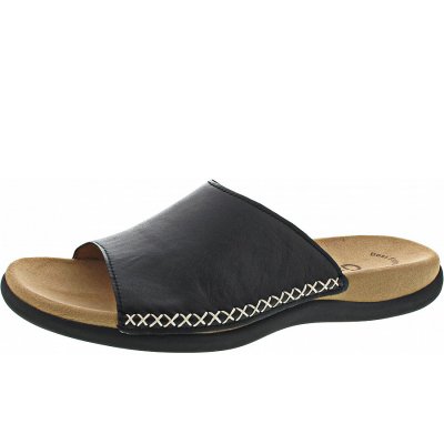 Gabor Pantolette in schwarz