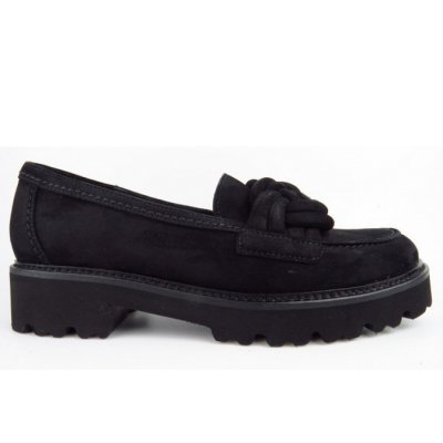 Gabor Samtchevreau Slipper in schwarz (uni)