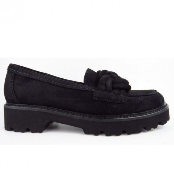 Gabor Samtchevreau Slipper in schwarz (uni)