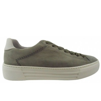 Gabor Comfort schilf sportlicher Schnürer in schilf/creme(S.uni) Gabor Comfort schilf sportlicher Schnürer in schilf/creme(S.uni)