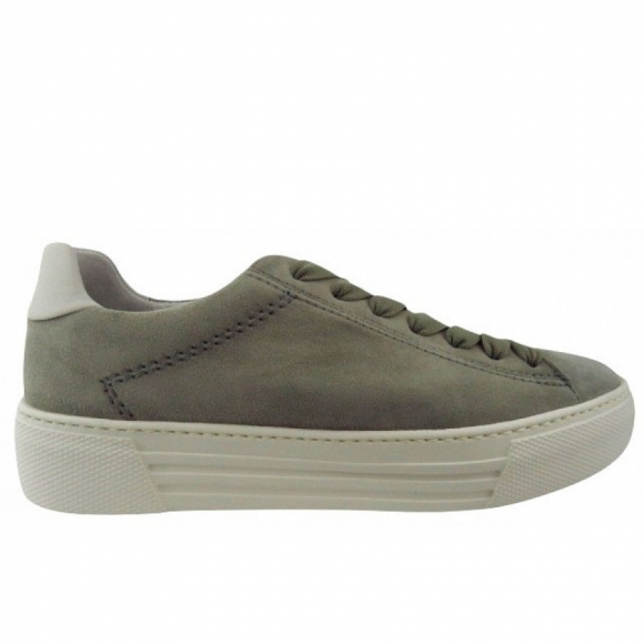 Gabor Comfort schilf sportlicher Schnürer in schilf/creme(S.uni)