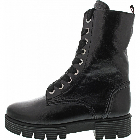 Gabor Comfort Schnürstiefel in schwarz
