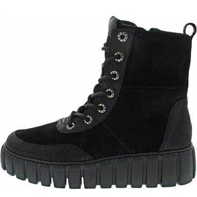 Gabor Schnürstiefel in schwarz (Micro)