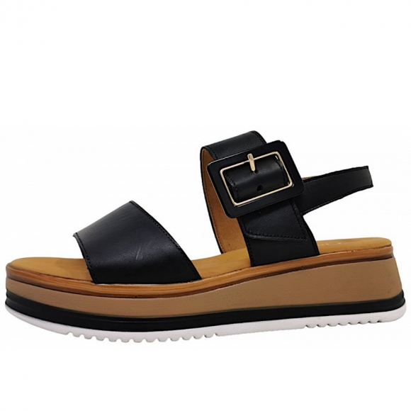 Gabor Comfort Sandalette in Schwarz