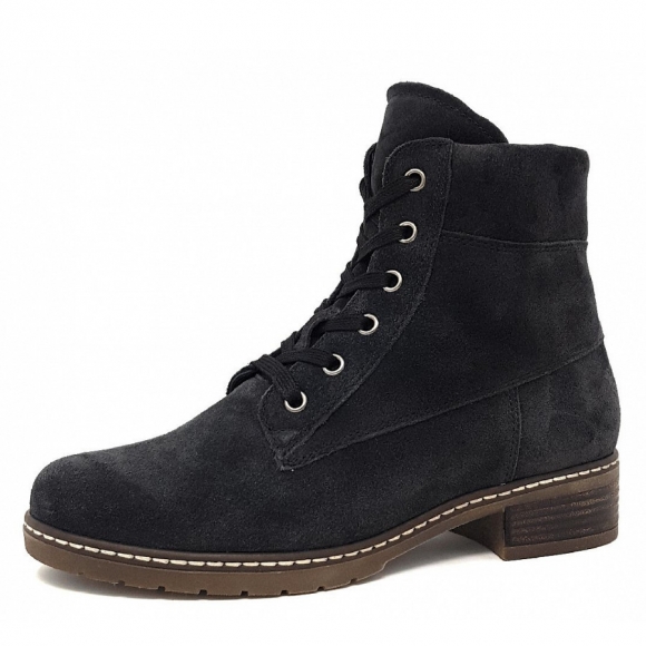Gabor Comfort Schnürstiefelette in 39 dk. grey