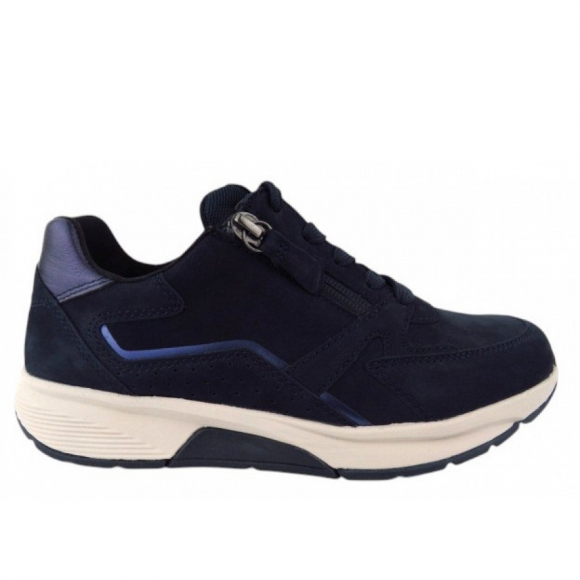 Gabor Rollingsoft Nubuk Sneaker low in blue