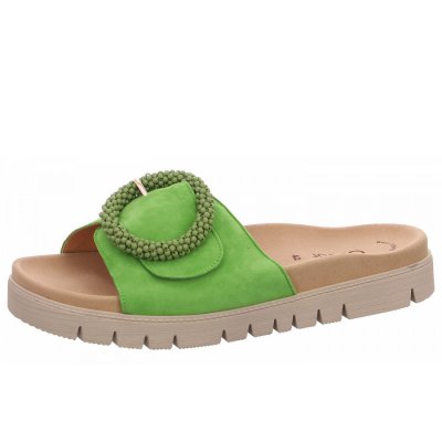 Gabor Pantolette in 19 granny green