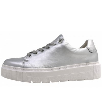 Gabor Comfort sportlicher Schnürer in silber Gabor Comfort sportlicher Schnürer in silber