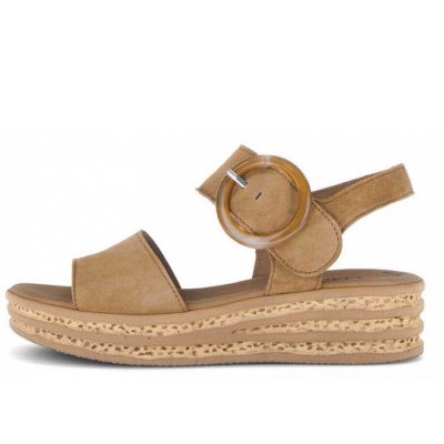Gabor samtchevreau Sandalette in braun Gabor samtchevreau Sandalette in braun
