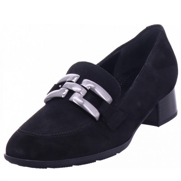 Gabor kapsel-koll Pumps in schwarz