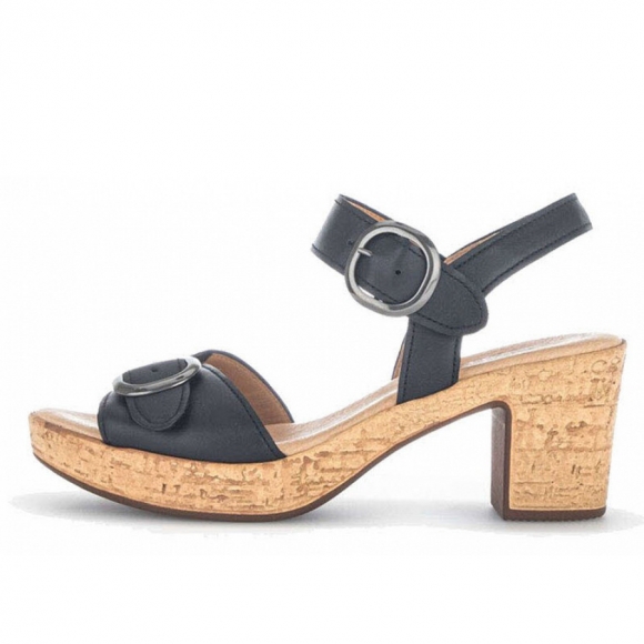 Gabor riemchensandalen Sandalette in schwarz