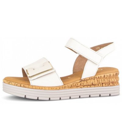 Gabor Comfort Keilsandalette in creme Gabor Comfort Keilsandalette in creme