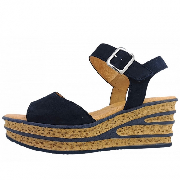 Gabor Keilsandalette in dark blue (So.blue