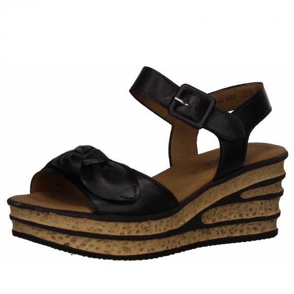 Gabor alt: 64.653-27 Sandalette in schwarz
