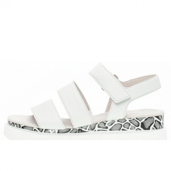 Gabor Sandale in weiss (Print)