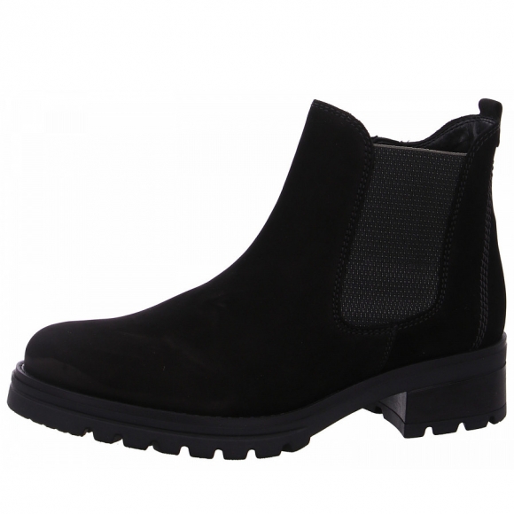 Gabor Comfort Chelsea Boot in 47 schwarz