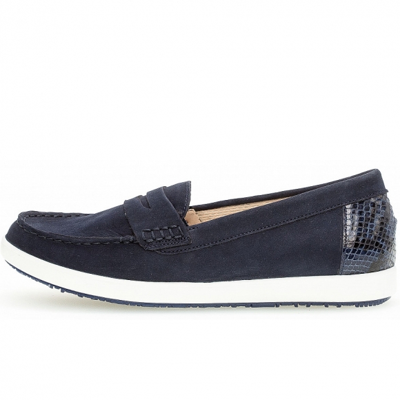 Gabor Komfortschuhe in blue (weiss/blue)