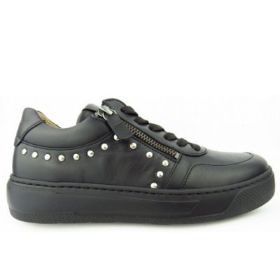 Gabor Nappa Sneaker low in schwarz (silber) Gabor Nappa Sneaker low in schwarz (silber)