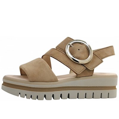Gabor Sandalette in caramel (gold)