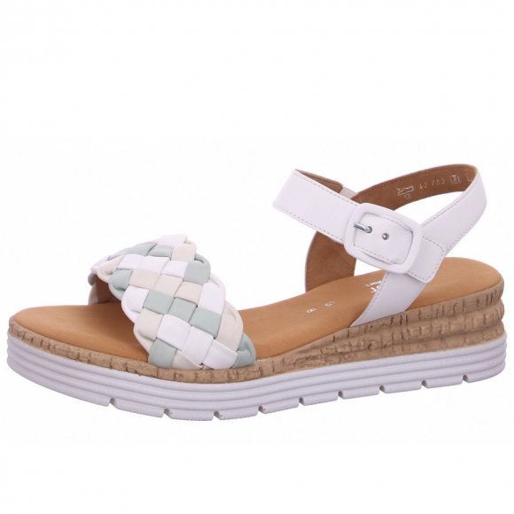 Gabor Comfort Riemchensandalette in 61 weiss