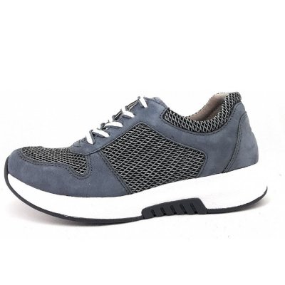 Gabor Comfort sportlicher Schnürer in grey/river