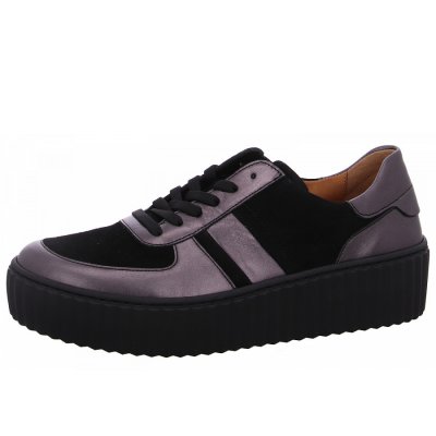 Gabor Sneaker in 17 altsilber black