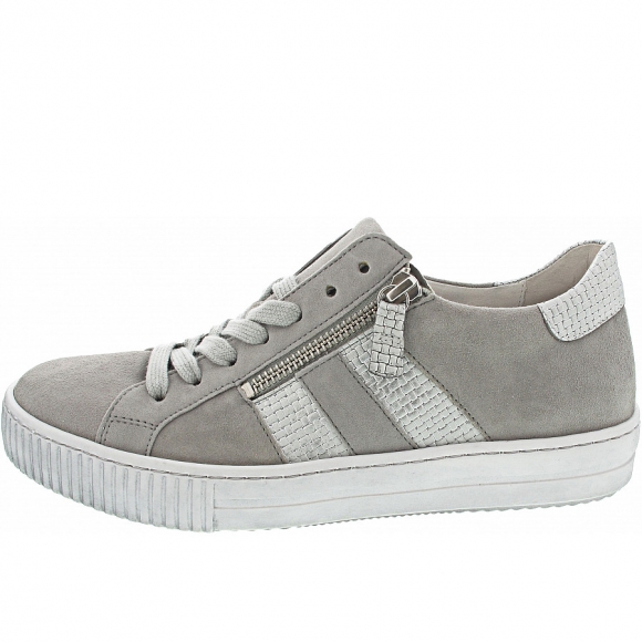 Gabor Sneaker low in grau-silber
