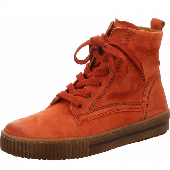 Gabor Schnürstiefelette in orange